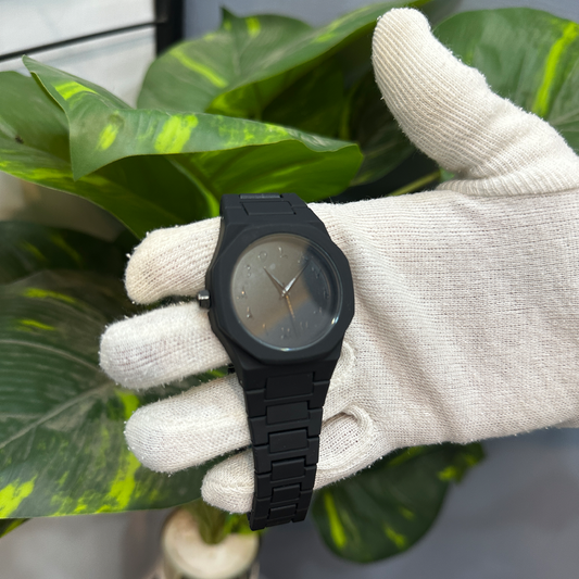 Black Luxury Men's Watch | Black analog display watch